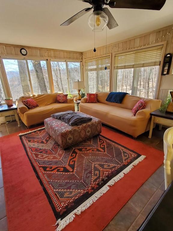 Villa Treehouse Cathedral In Blue Ridge Mountains, Nc Burnsville Exterior foto