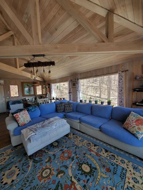 Villa Treehouse Cathedral In Blue Ridge Mountains, Nc Burnsville Exterior foto